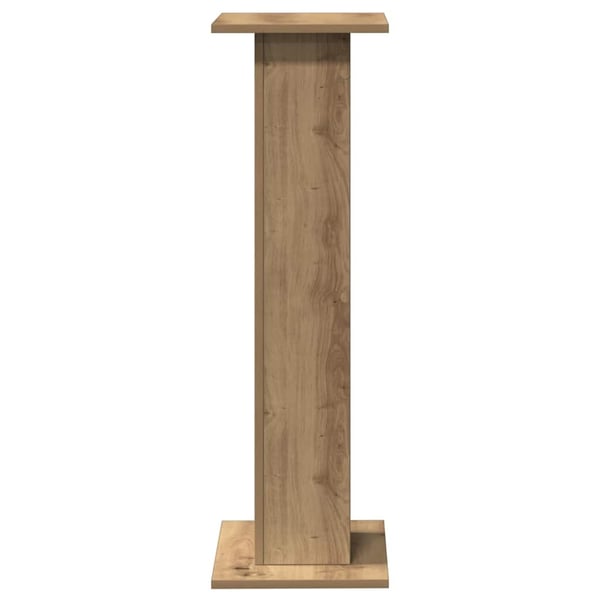 vidaXL Høyttalerstativ 2 stk artisan eik 30x30x95 cm konstruert tre