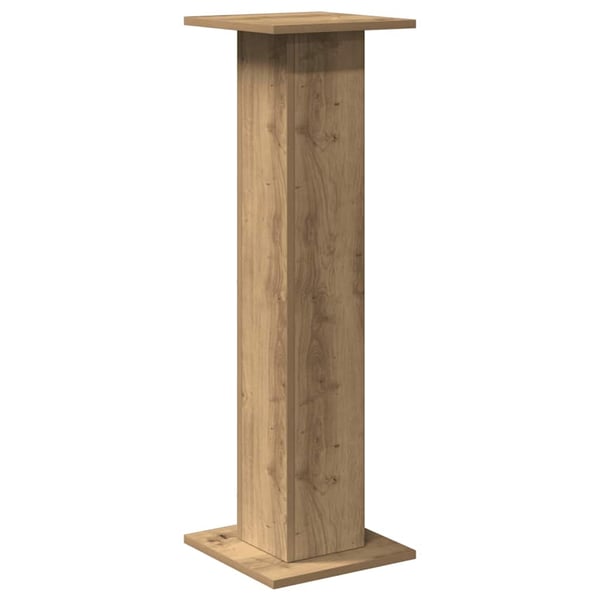 vidaXL Høyttalerstativ 2 stk artisan eik 30x30x95 cm konstruert tre