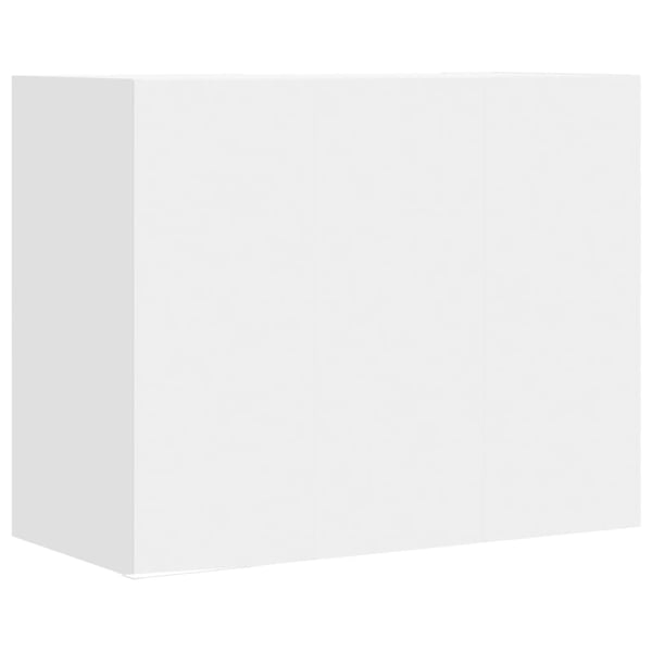 vidaXL Väggskåp vit 75x35x60 cm konstruerat trä