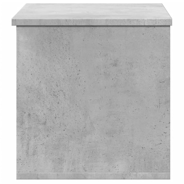 vidaXL Oppbevaringsboks betonggrå 60x35x35 cm konstruert tre