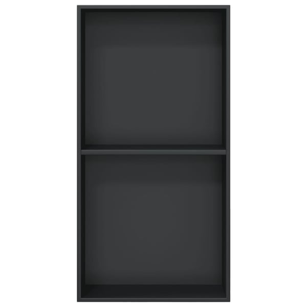 vidaXL Dusjnisje matt svart 32x62x9 cm rustfritt stål