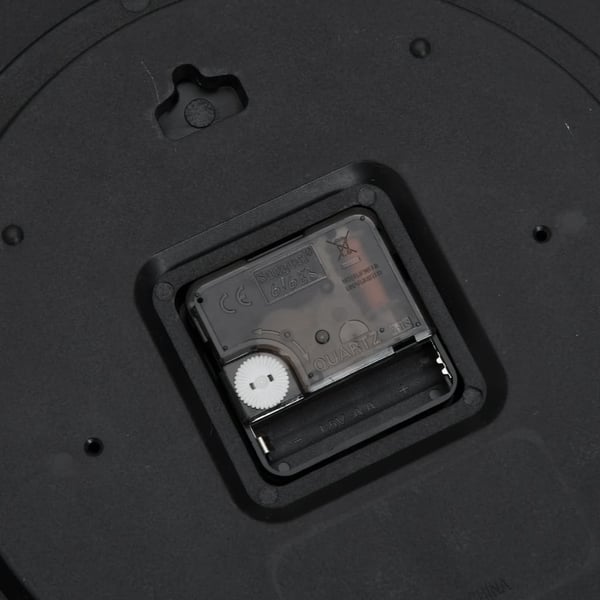 vidaXL Veggklokke blå Ø25,5 cm polystyren og glass
