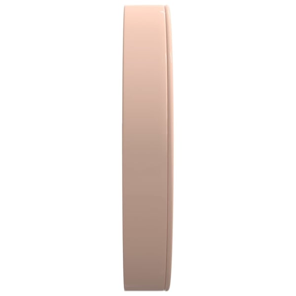 vidaXL Veggklokke gull og hvit Ø29,5 cm polystyren og glass
