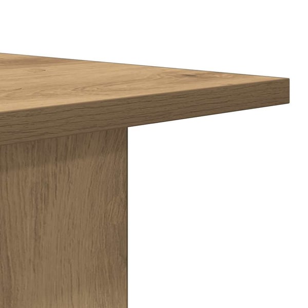 vidaXL Høyttalerstativ 2 stk artisan eik 30x30x40 cm konstruert tre