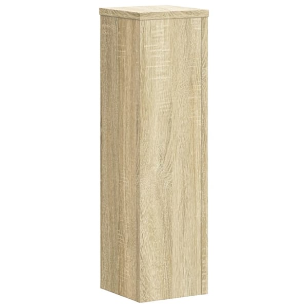 vidaXL Plantestativer 2 stk sonoma eik 17x17x60 cm konstruert tre