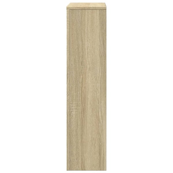 vidaXL Radiatordeksel sonoma eik 104x20x82 cm konstruert tre