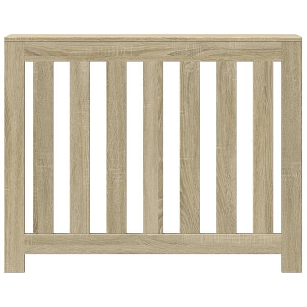 vidaXL Radiatordeksel sonoma eik 104x20x82 cm konstruert tre