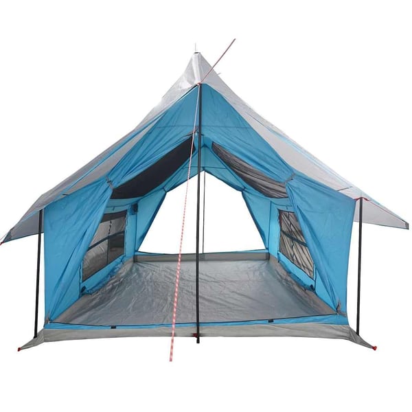 vidaXL Campingtelt 5 personer blå vanntett