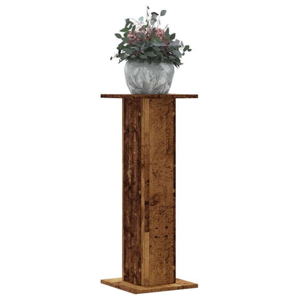 vidaXL Kasvitelineet 2 kpl vanha puu 30x30x80 cm tekninen puu