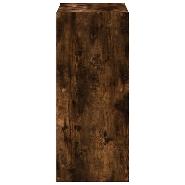vidaXL skab 68,5x32x75 cm konstrueret træ røget egetræ