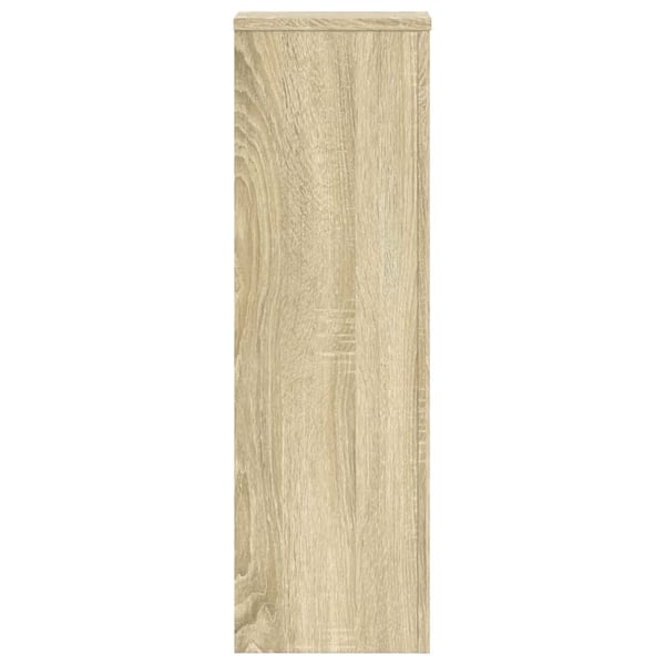 vidaXL Plantestativer 2 stk sonoma eik 25x25x80 cm konstruert tre