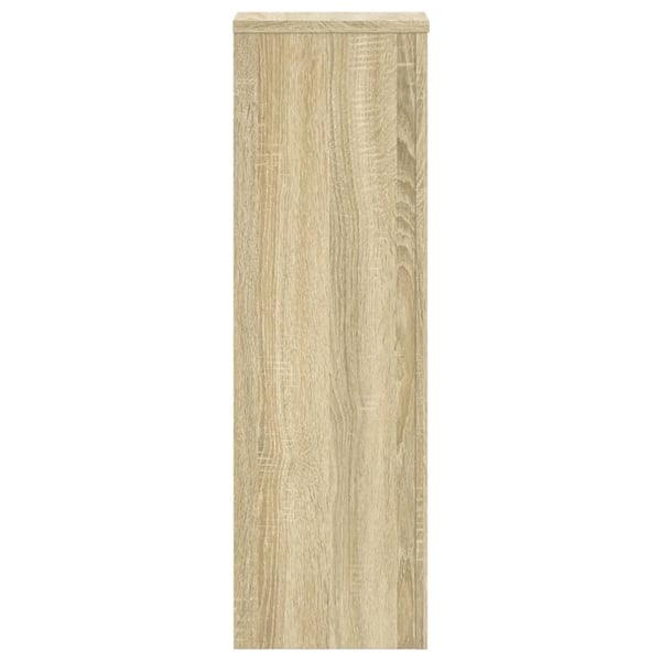 vidaXL Plantestativer 2 stk sonoma eik 25x25x80 cm konstruert tre