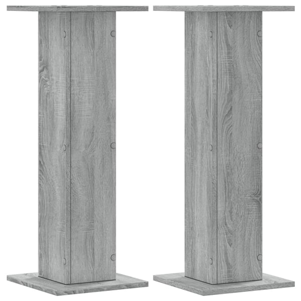 vidaXL Kaiutintelineet 2 kpl Sonoma-tammi 30x30x80 cm tekninen puu
