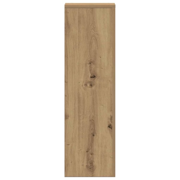 vidaXL Plantestativer 2 stk artisan eik 25x25x80 cm konstruert tre