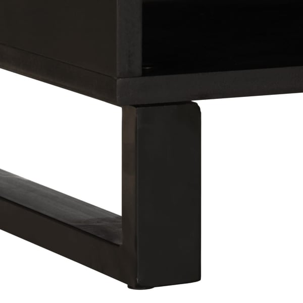 vidaXL TV-benk 100x34x46 cm heltre akasie
