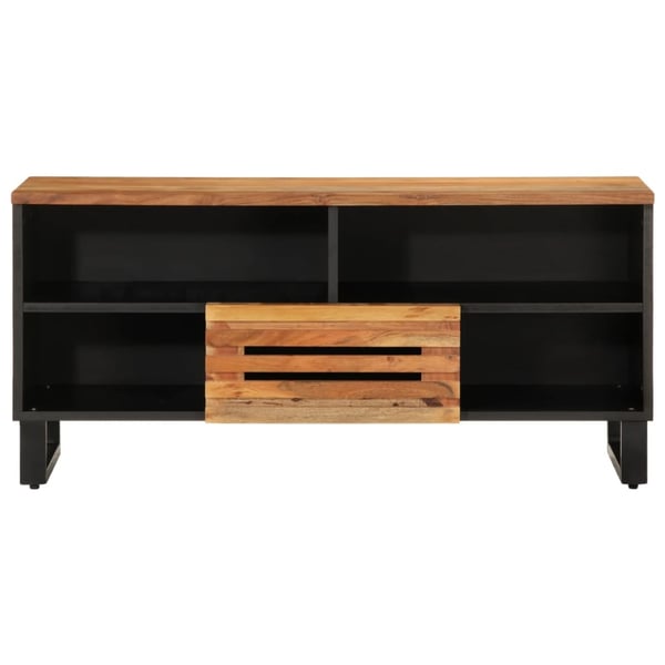 vidaXL TV-benk 100x34x46 cm heltre akasie