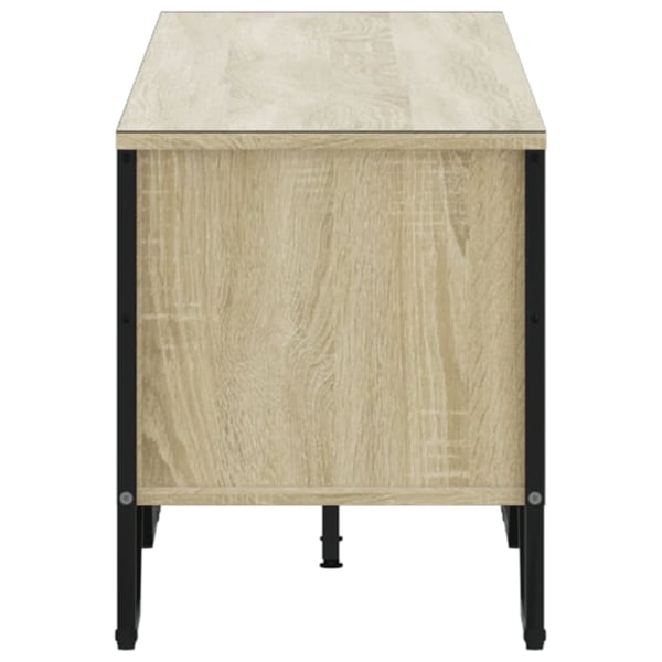 vidaXL tv-bord 180x34x41 cm konstrueret træ sonoma-eg