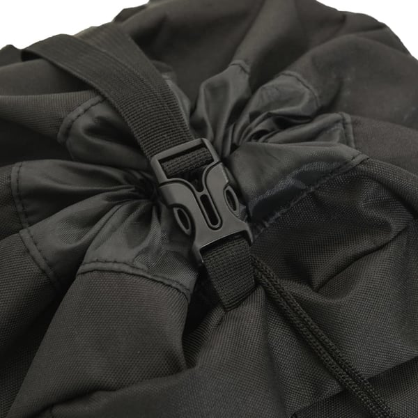 vidaXL Rinkka musta 80 L oxford kangas
