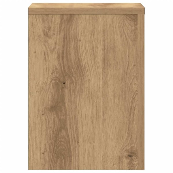 vidaXL Plantestativer 2 stk artisan eik 25x25x35 cm konstruert tre