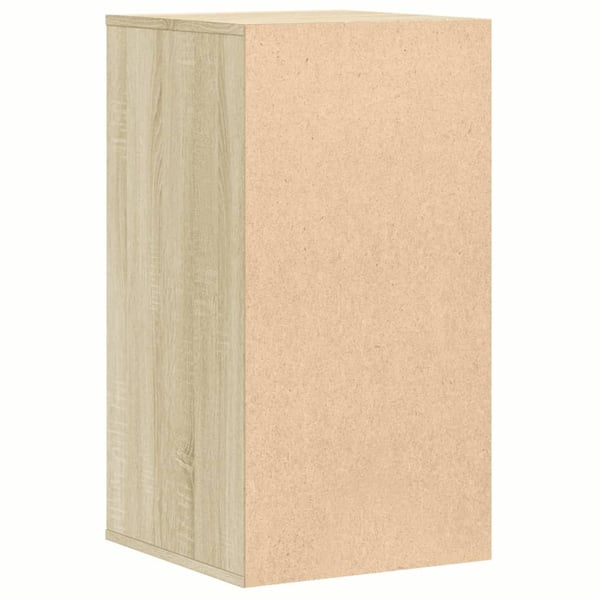 vidaXL Kommode sonoma eik 40x41x76 cm konstruert tre