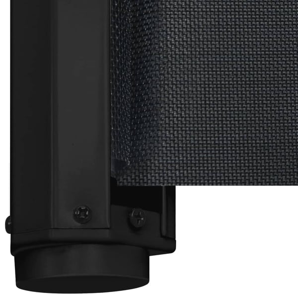 vidaXL udtrækkelig låge til kæledyr 117,5x125 cm sort