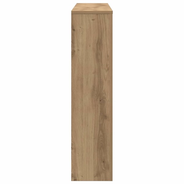 vidaXL Radiatordeksel artisan eik 175x20x82 cm konstruert tre