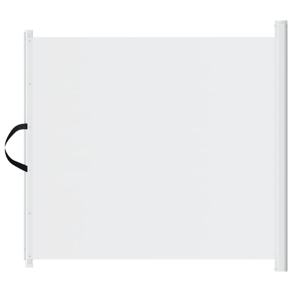 vidaXL udtrækkelig låge til kæledyr 102,5x125 cm hvid