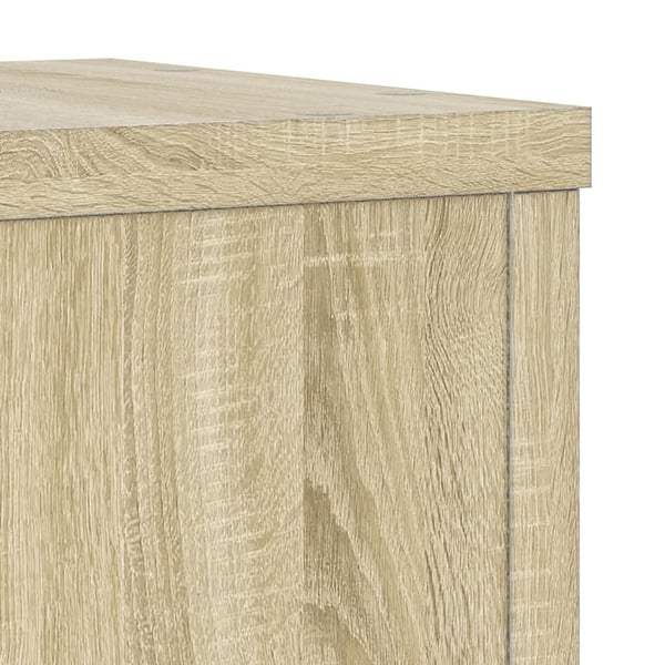 vidaXL Plantestativer 2 stk sonoma eik 25x25x35 cm konstruert tre