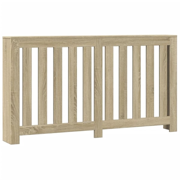 vidaXL Radiatordeksel sonoma eik 149x20x82 cm konstruert tre