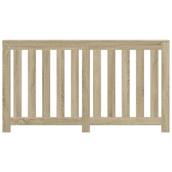 vidaXL Radiatordeksel sonoma eik 149x20x82 cm konstruert tre