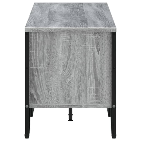 vidaXL TV-benk grå sonoma 180x34x41 cm konstruert tre