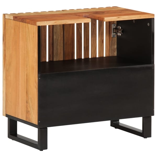 vidaXL Servantskap 62x34x58 cm heltre akasie