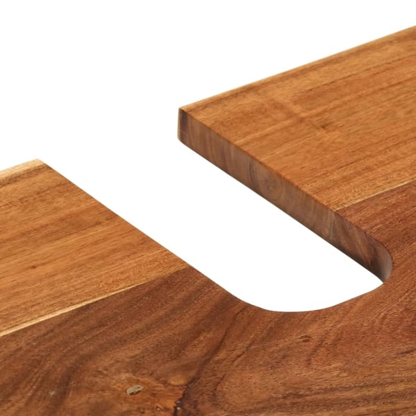 vidaXL Servantskap 62x34x58 cm heltre akasie
