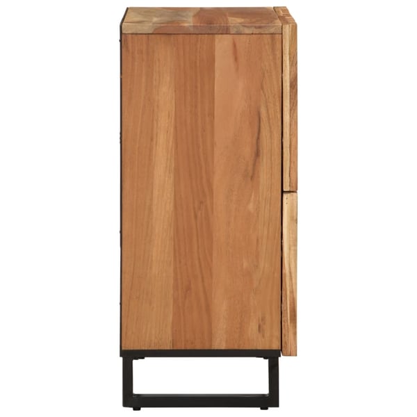 vidaXL Skjenk 60x34x75 cm heltre akasie