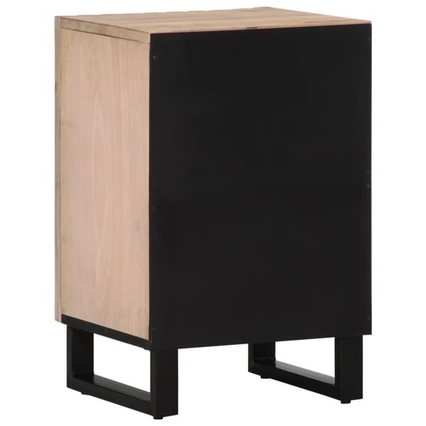 vidaXL Baderomsskap 38x34x58 cm heltre mango