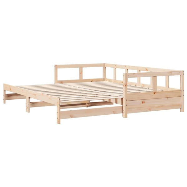 vidaXL Dagseng uten madrass 90x190 cm heltre furu