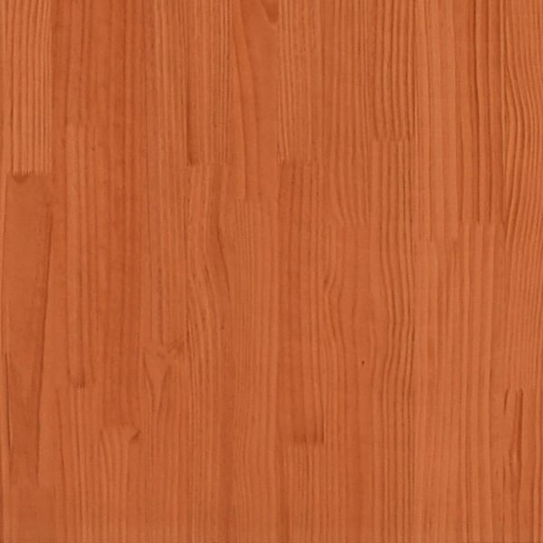 vidaXL Dagseng uten madrass voksbrun 90x190 cm heltre furu