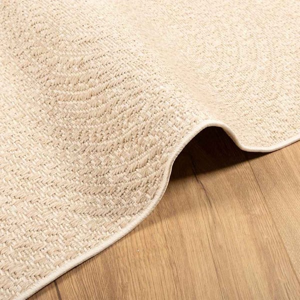 vidaXL Teppe ZIZUR beige 60x110 cm jute-utseende innendørs og utendørs