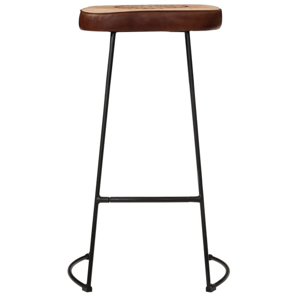 vidaXL Barsett 3 deler grov heltre mango og metall