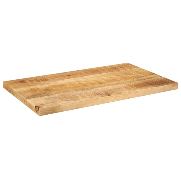 vidaXL Bordplate 50x20x3,8 cm rektangulær grovt heltre mango