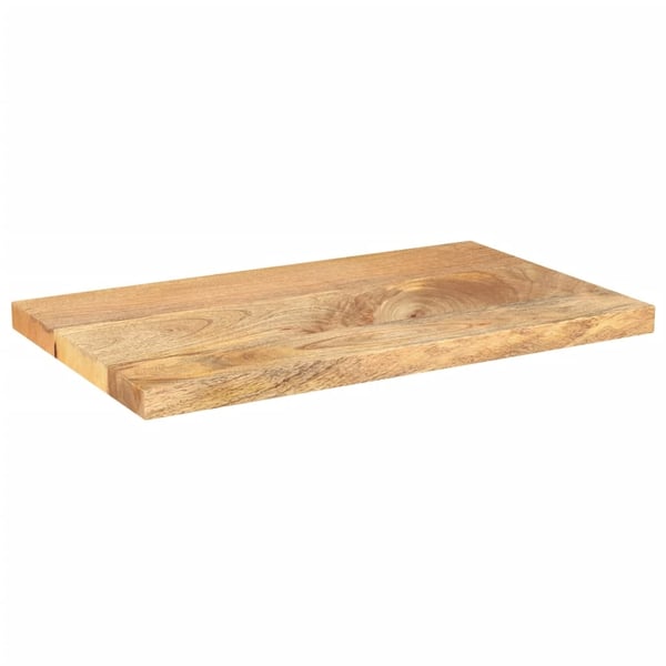 vidaXL bordplade 60x20x2,5 cm rektangulær massivt mangotræ