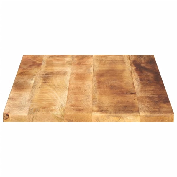 vidaXL Bordplate 100x70x2,5 cm rektangulær grovt heltre mango