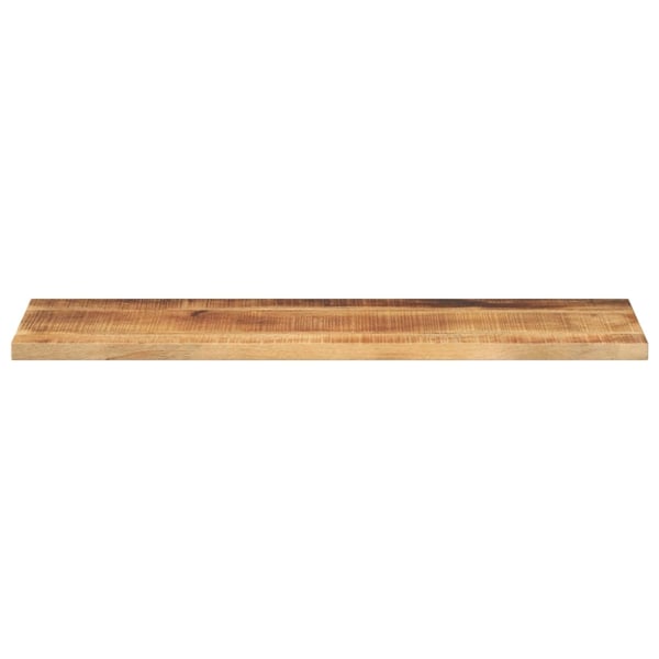 vidaXL bordplade 110x20x2,5 cm rektangulær massivt ru mangotræ