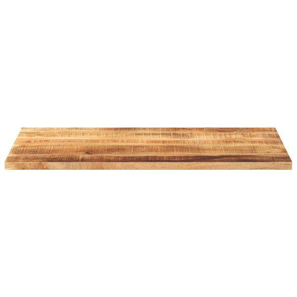 vidaXL Bordplate 100x50x2,5 cm rektangulær grovt heltre mango