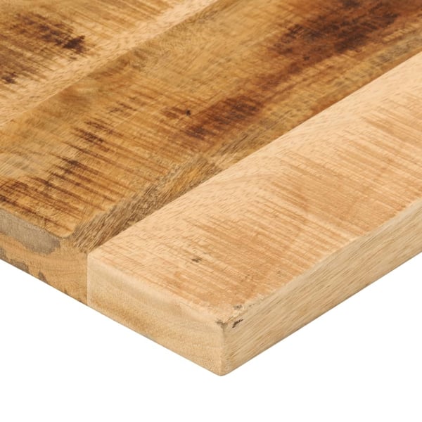 vidaXL bordplade 50x30x2,5 cm rektangulær massivt ru mangotræ