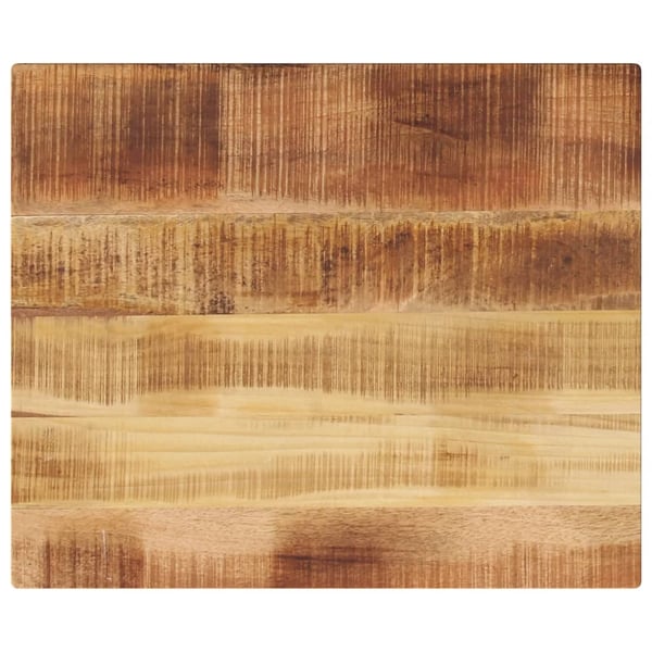 vidaXL Pöytälevy 60x50x2,5 cm suorakaide karkea täysi mangopuu