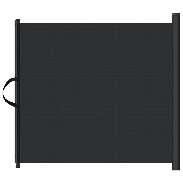 vidaXL udtrækkelig låge til kæledyr 102,5x125 cm sort
