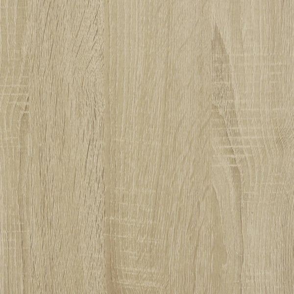 vidaXL Bokhylle sonoma eik 80x31x74,5 cm konstruert tre
