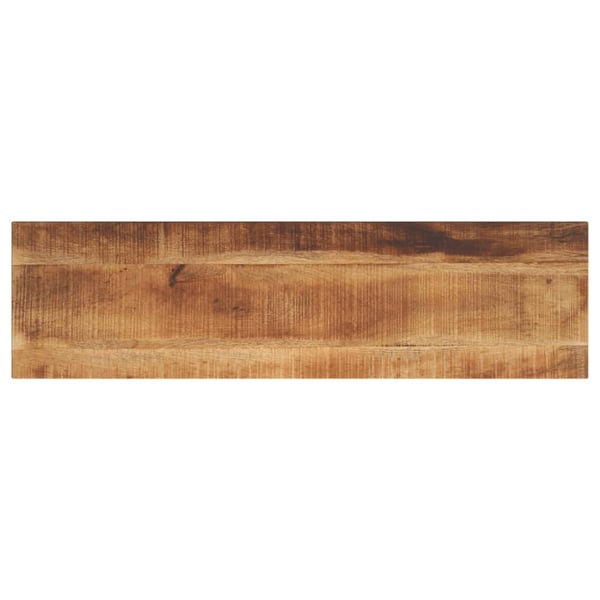 vidaXL Bordplate 100x30x3,8 cm rektangulær grovt heltre mango