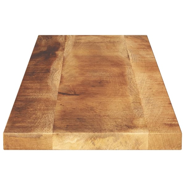 vidaXL Bordplate 100x30x3,8 cm rektangulær grovt heltre mango
